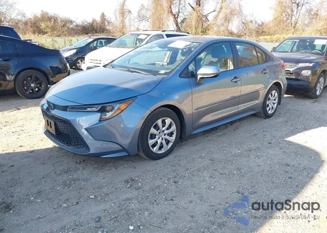 2022 Toyota Corolla Le z USA, uszkodzony, nr VIN JTDEPMAE4N3029963